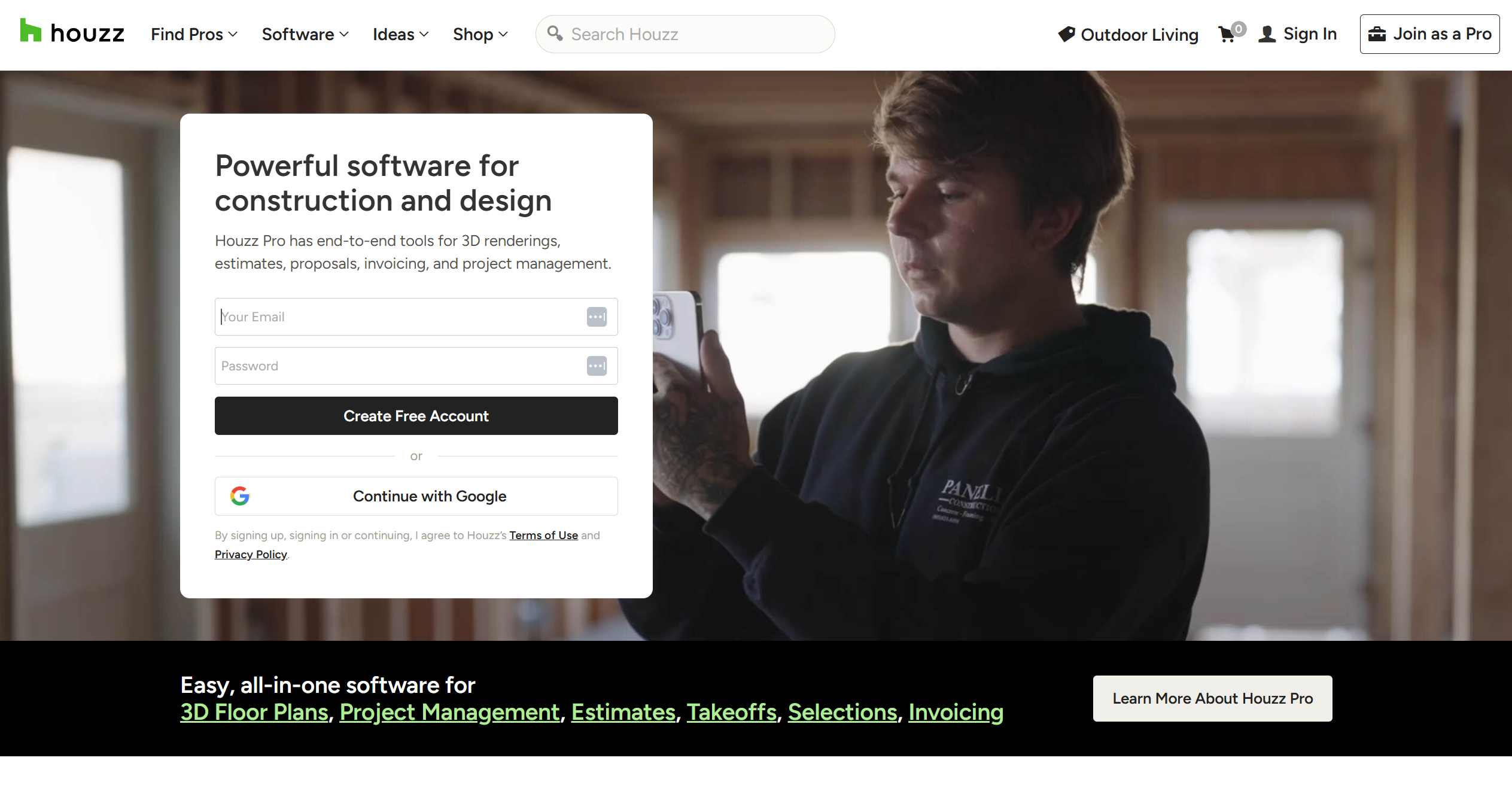 Programme d'affiliation Houzz
