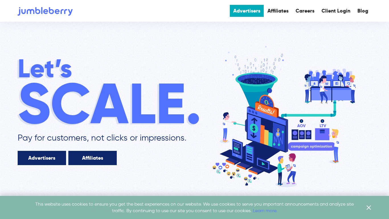 Programme d'affiliation Jumbleberry