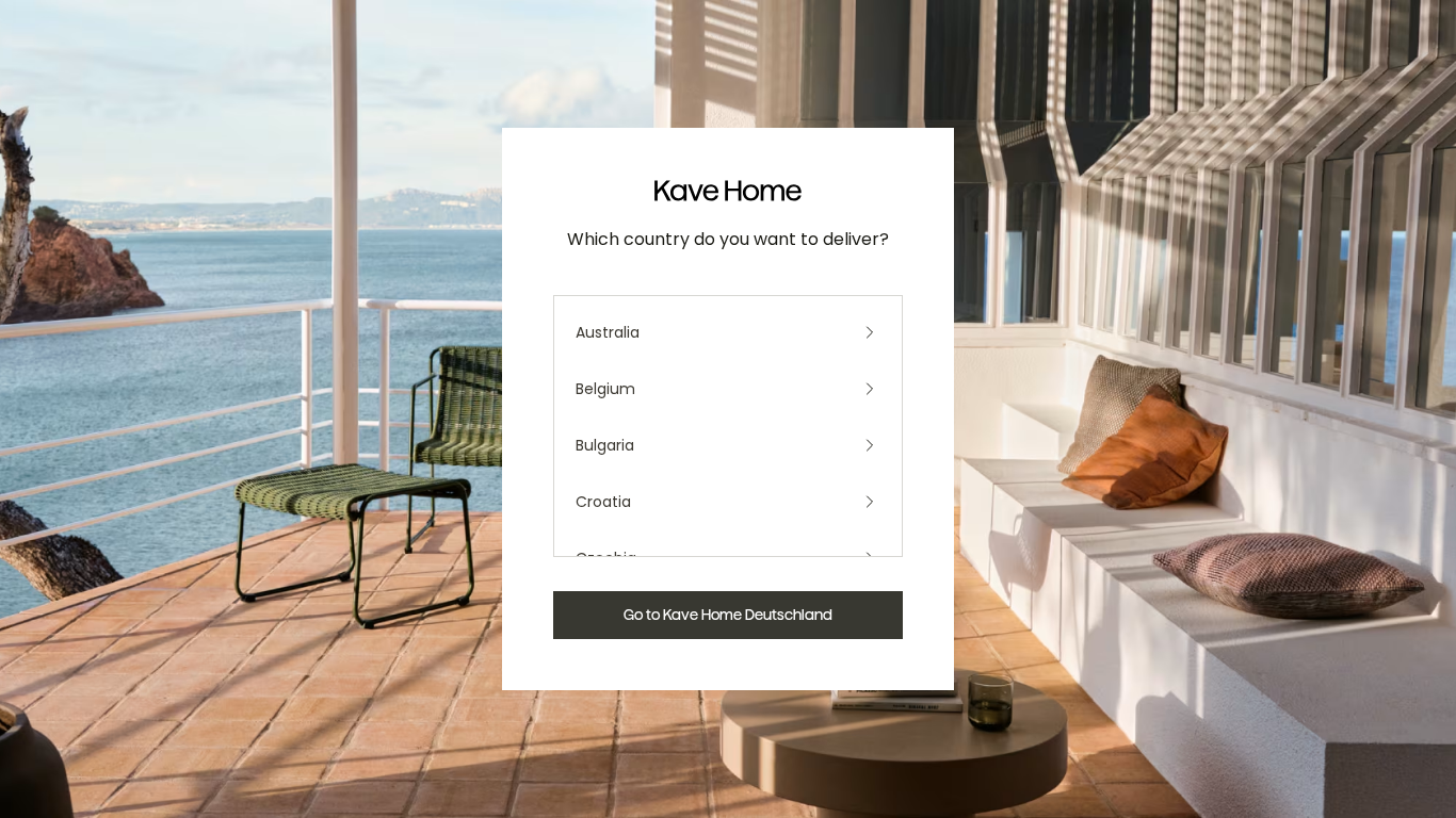 Programme d’affiliation Kave Home