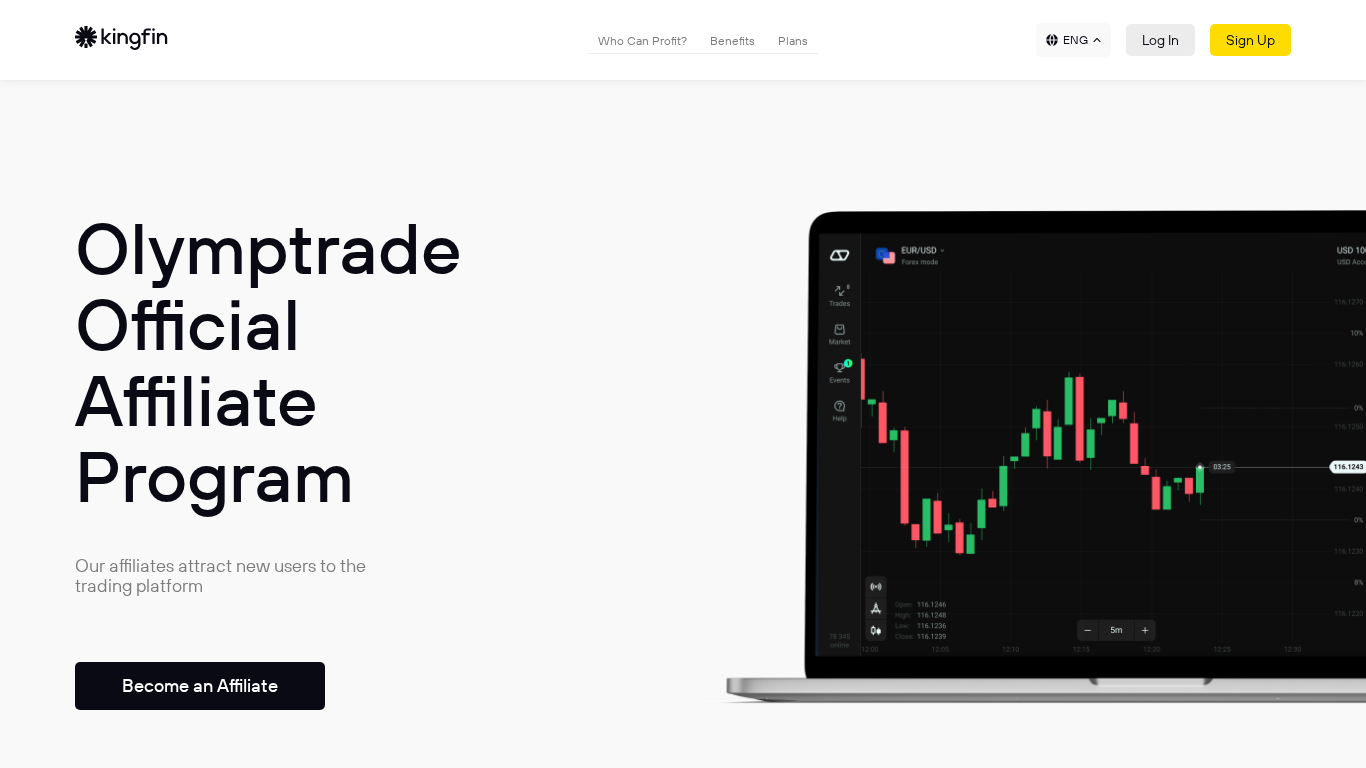 Programme d'affiliation Kingfin