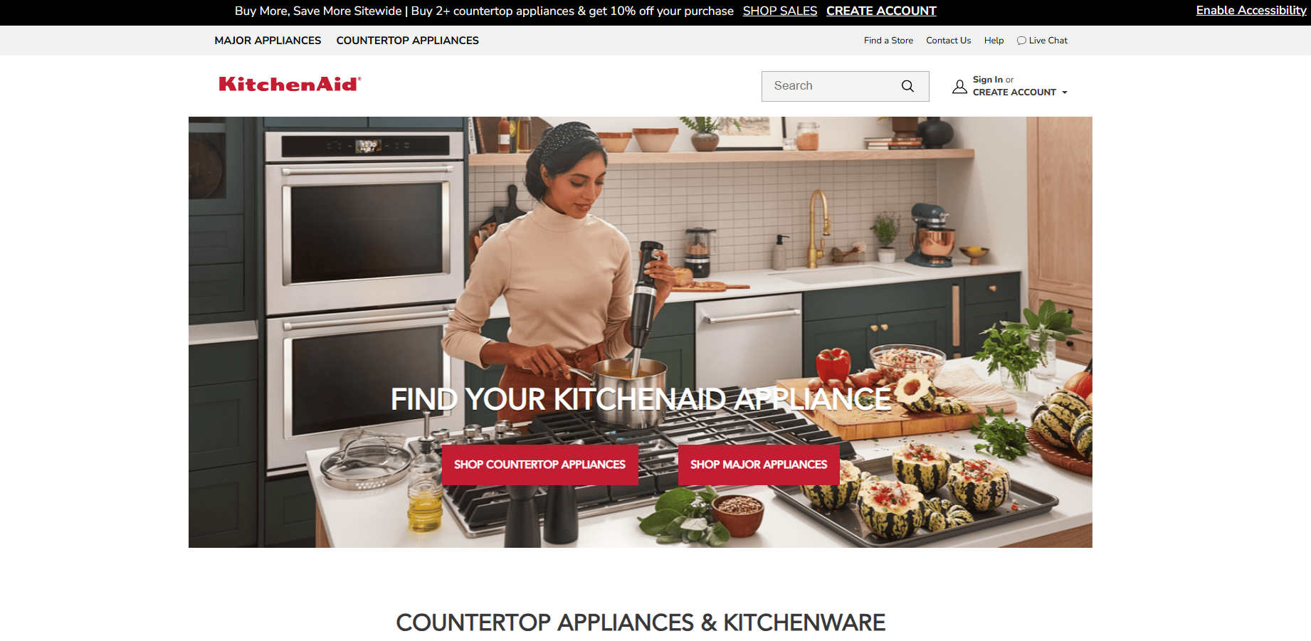 Programme d’affiliation ShopKitchenAid.com