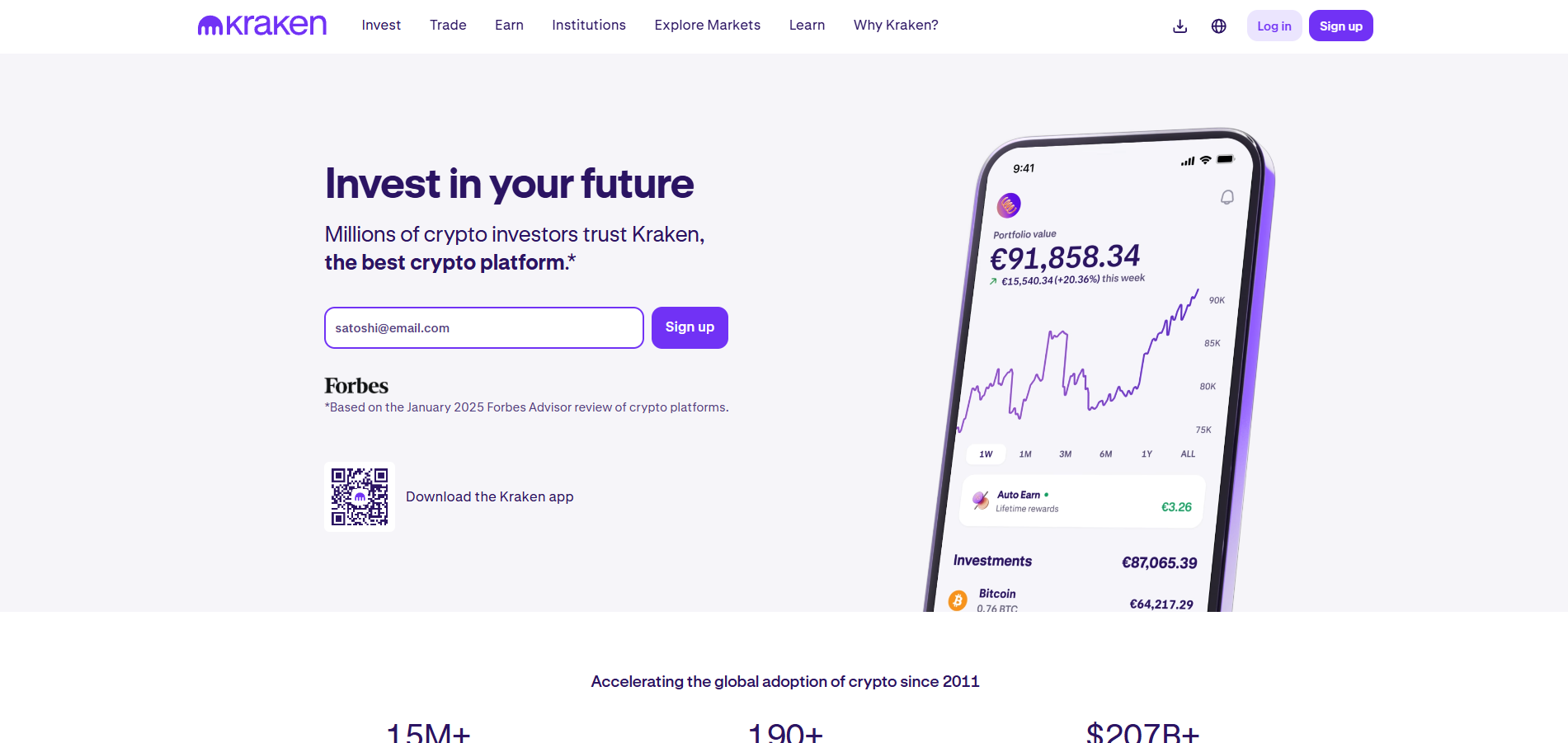 Programme d'affiliation Kraken