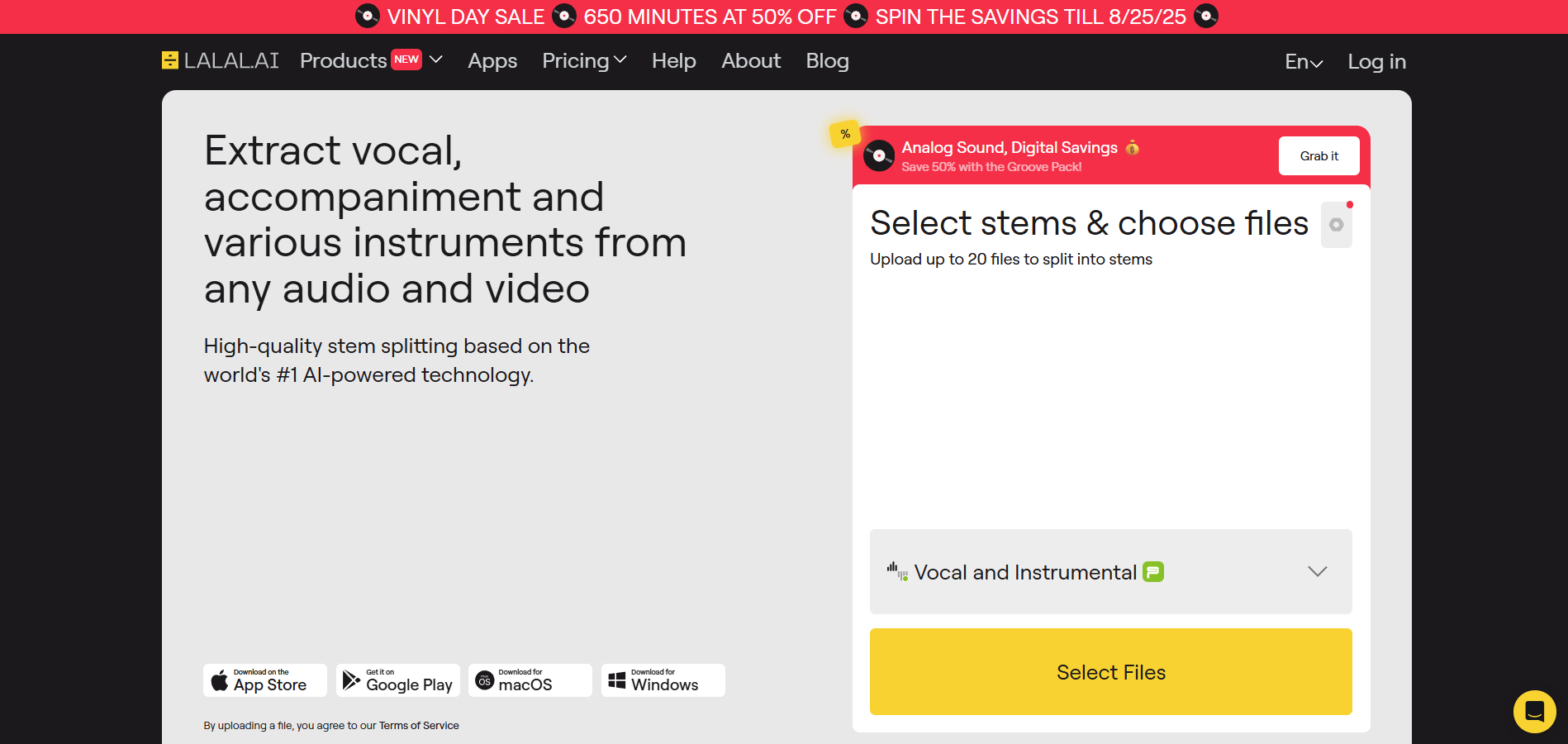 Programme d'affiliation LALAL.AI
