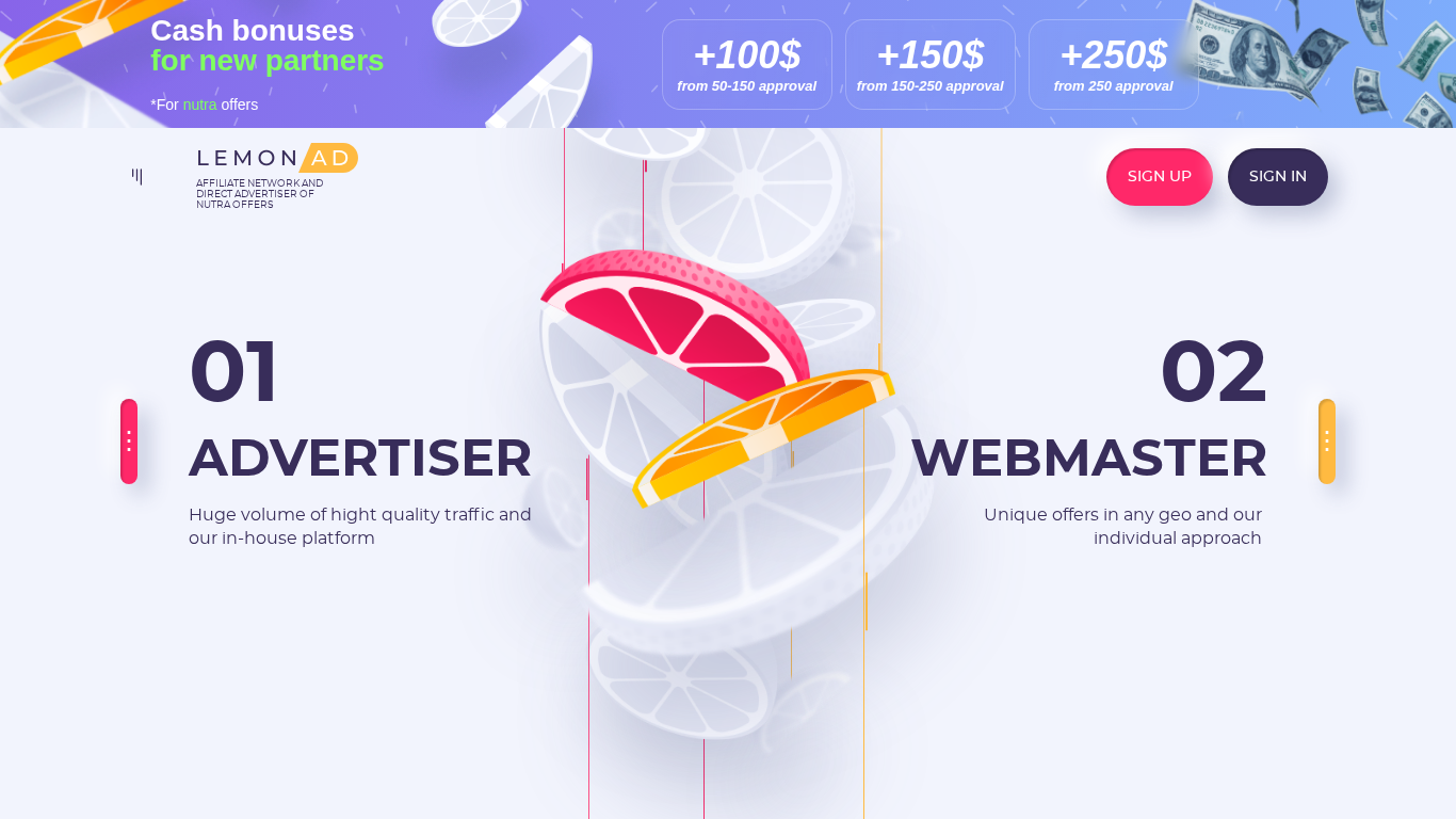 Programme d'affiliation Lemonad