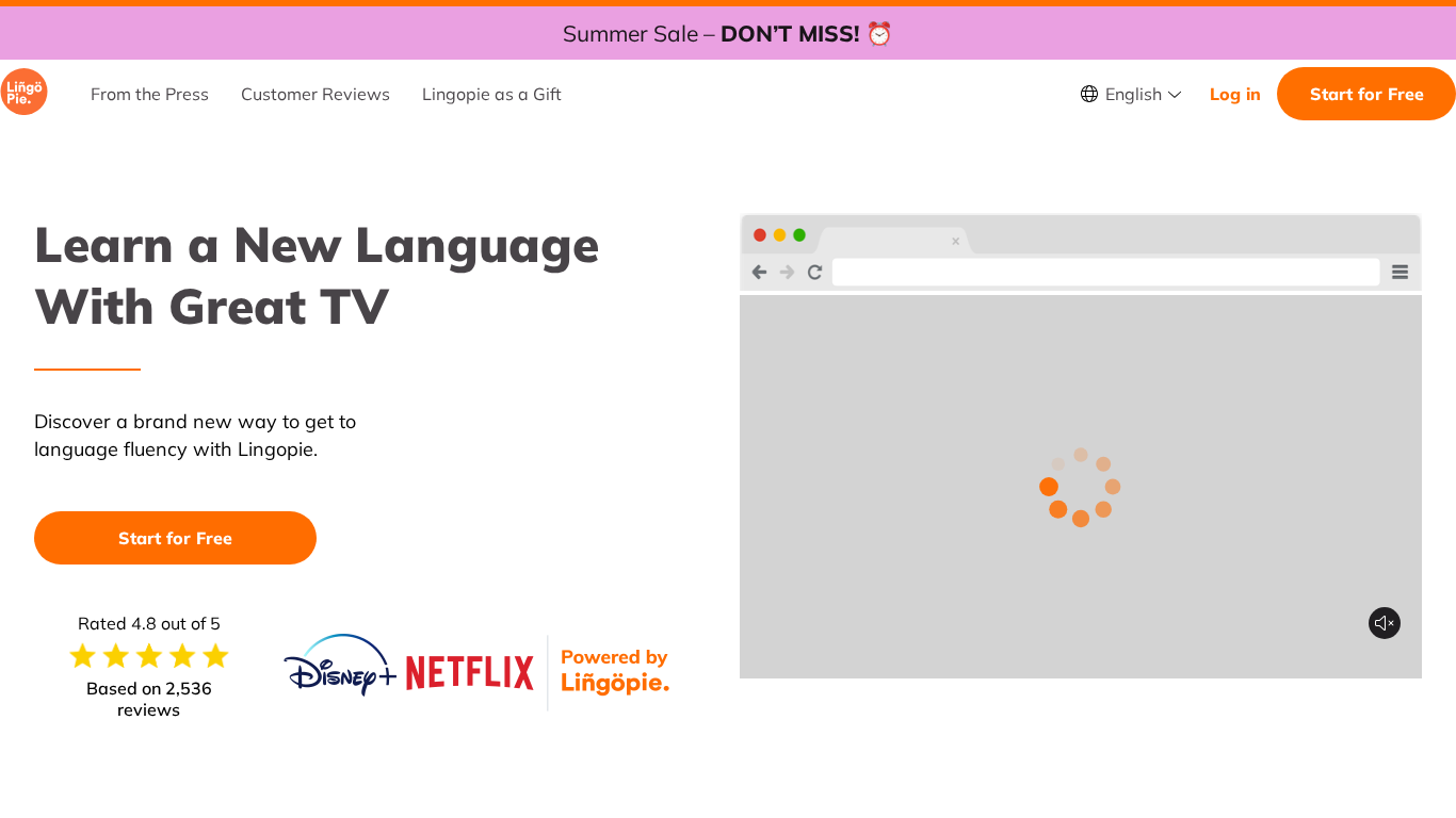 Programme d'affiliation Lingopie