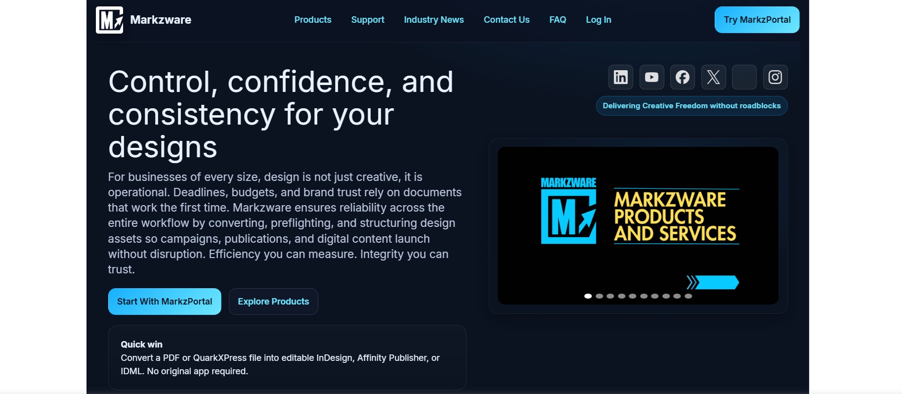 Programme d'affiliation Markzware