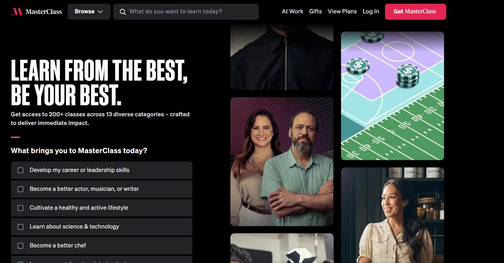 Programme d'affiliation MasterClass