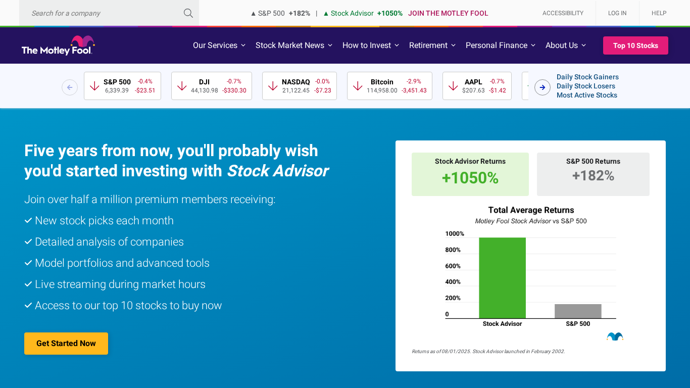 Programme d’affiliation Motley Fool