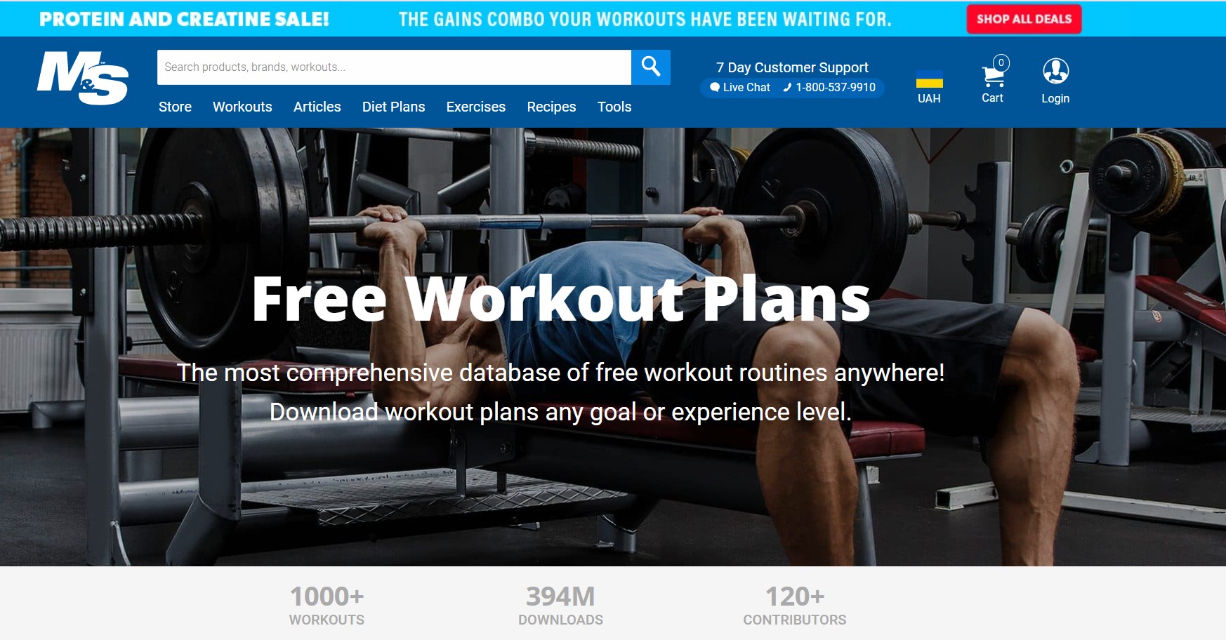 Programme d'affiliation Muscle & Strength