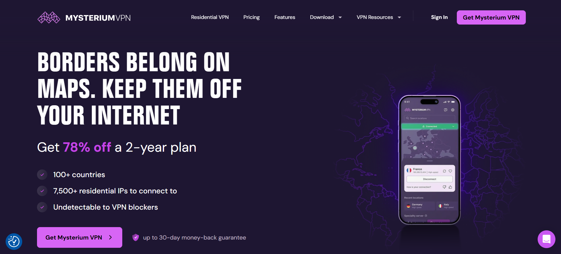 Programme d'affiliation Mysterium VPN