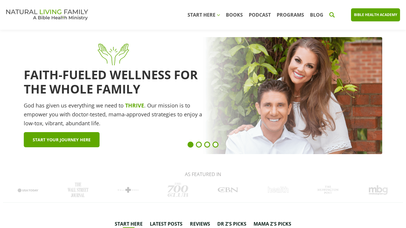 Programme d'affiliation Natural Living Family