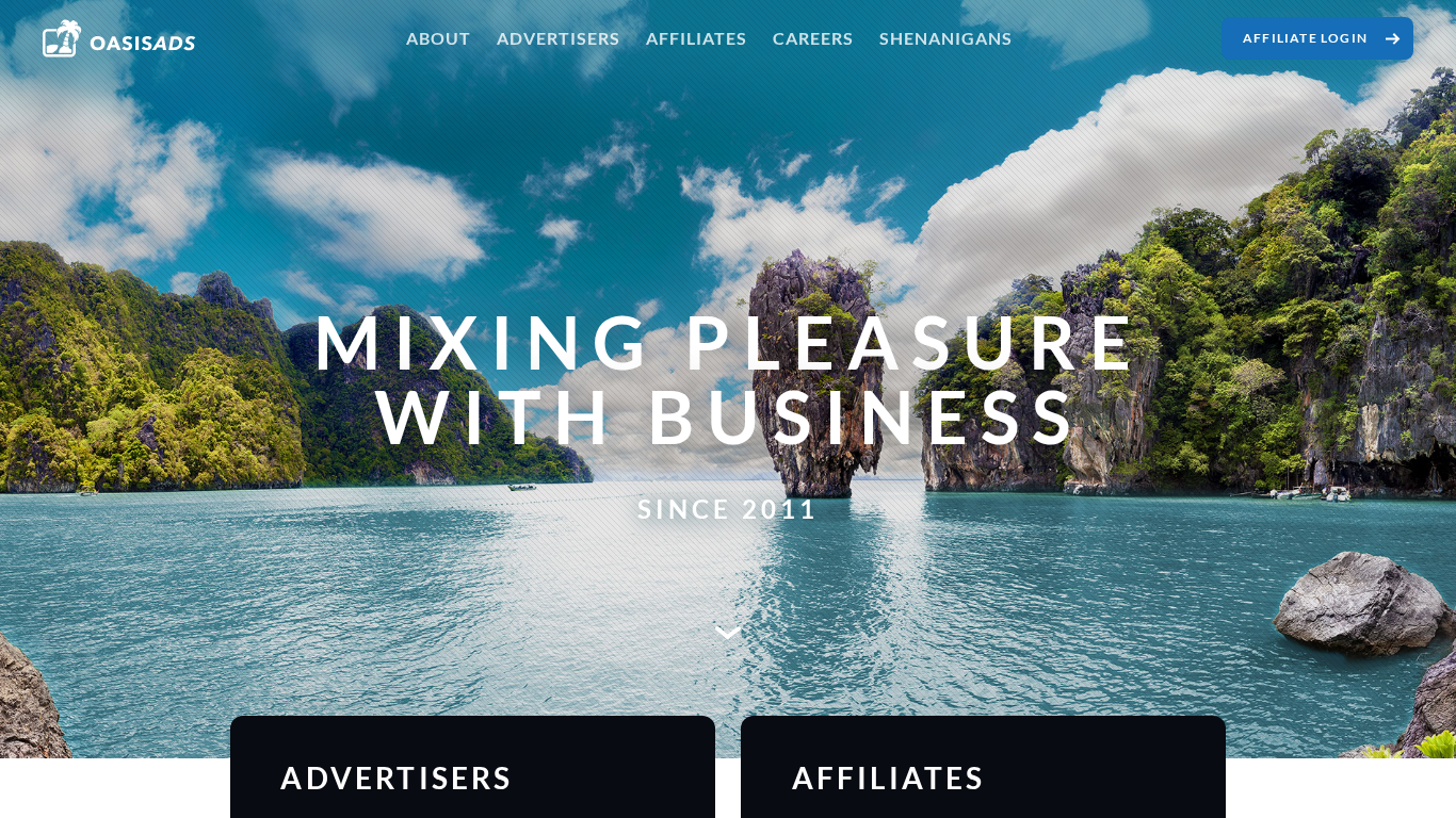 Programme d'affiliation Oasis Ads Media