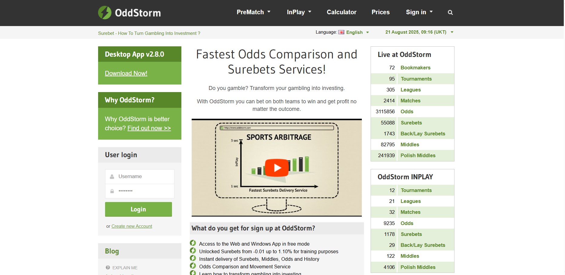 Programme d'affiliation OddStorm