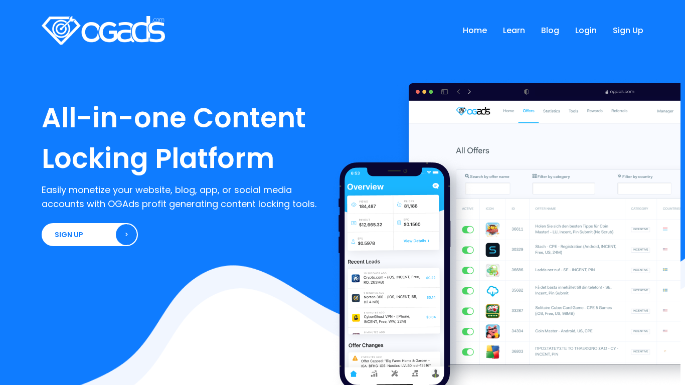 Programme d'affiliation OGAds