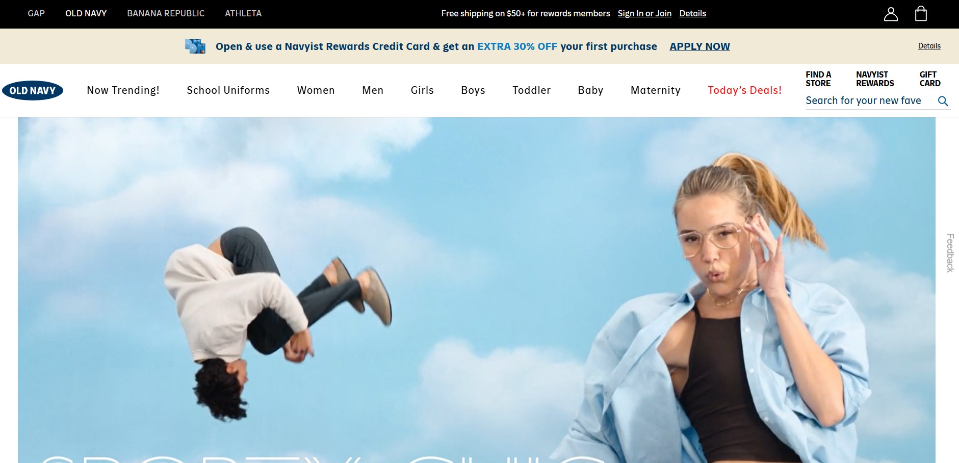 Programme d’affiliation Old Navy