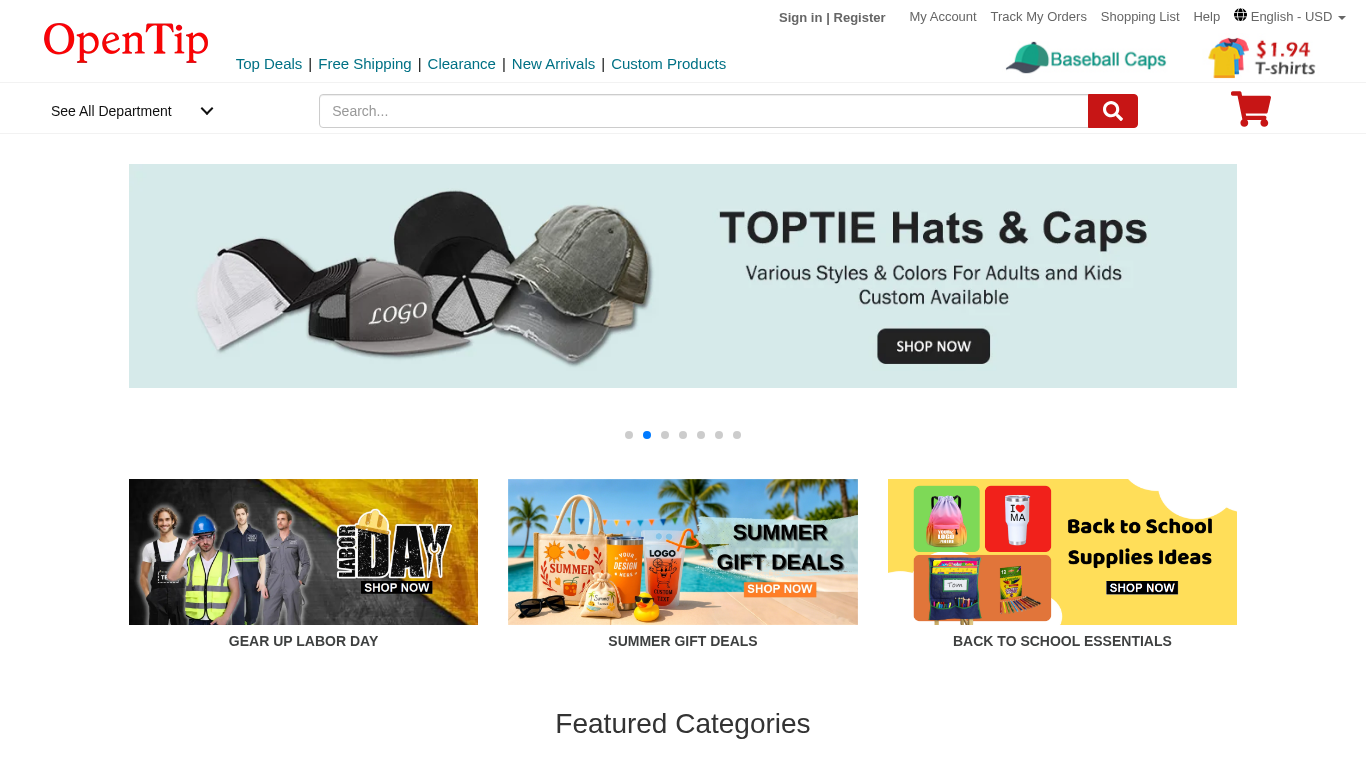 Programme d'affiliation Opentip