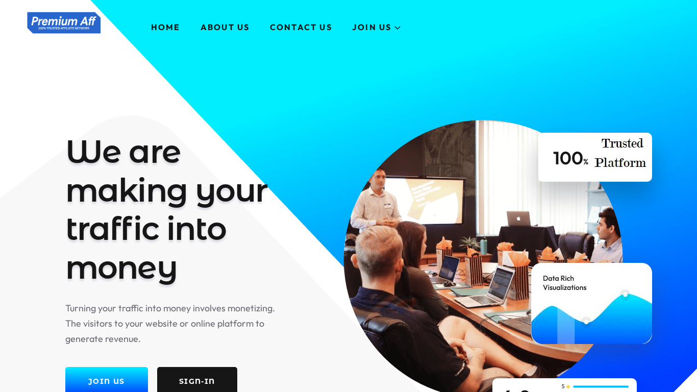 Programme d'affiliation Premium Aff