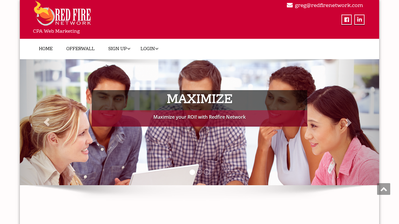 Programme d'affiliation Red Fire Network