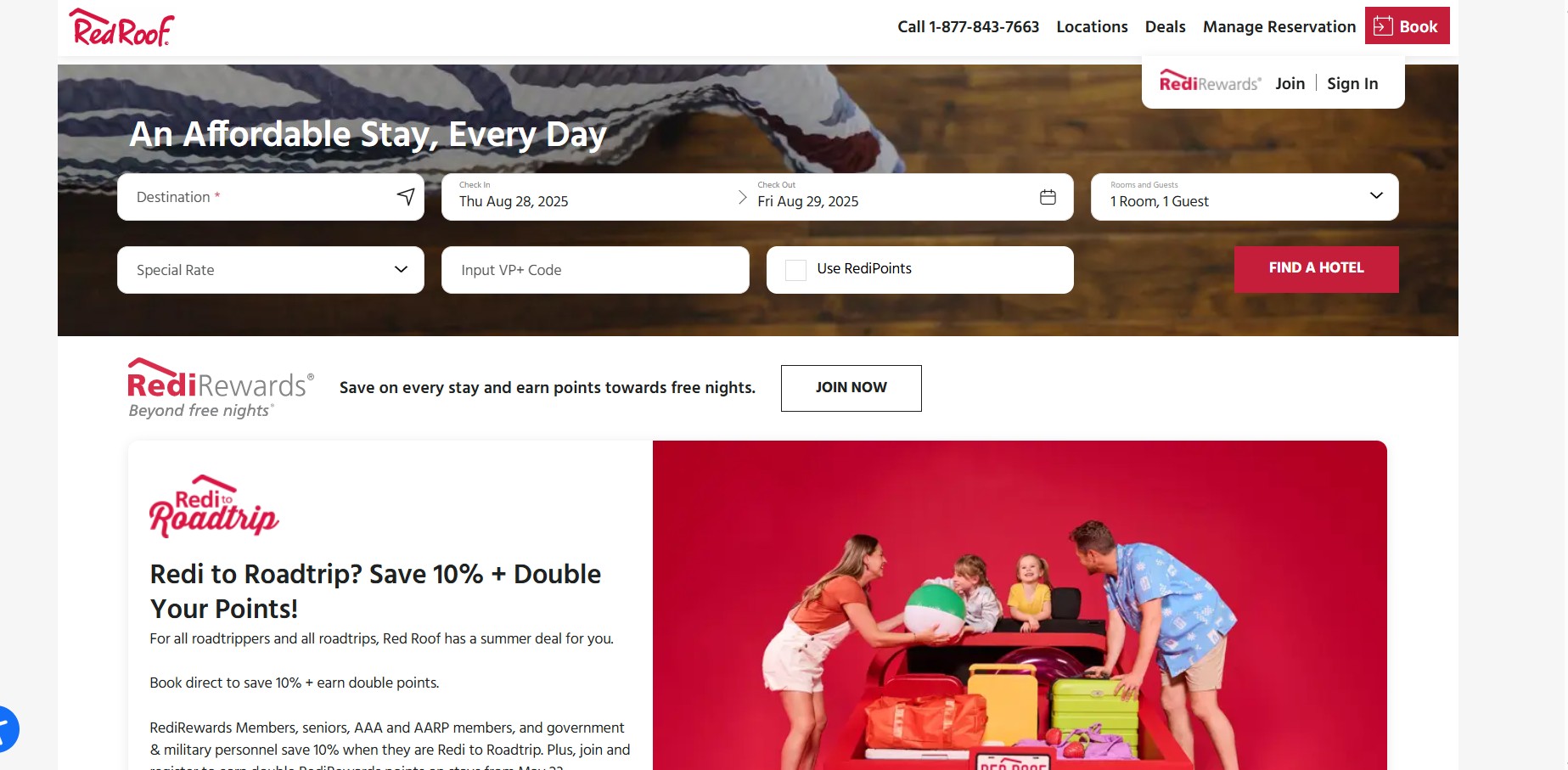 Programme d'affiliation Red Roof