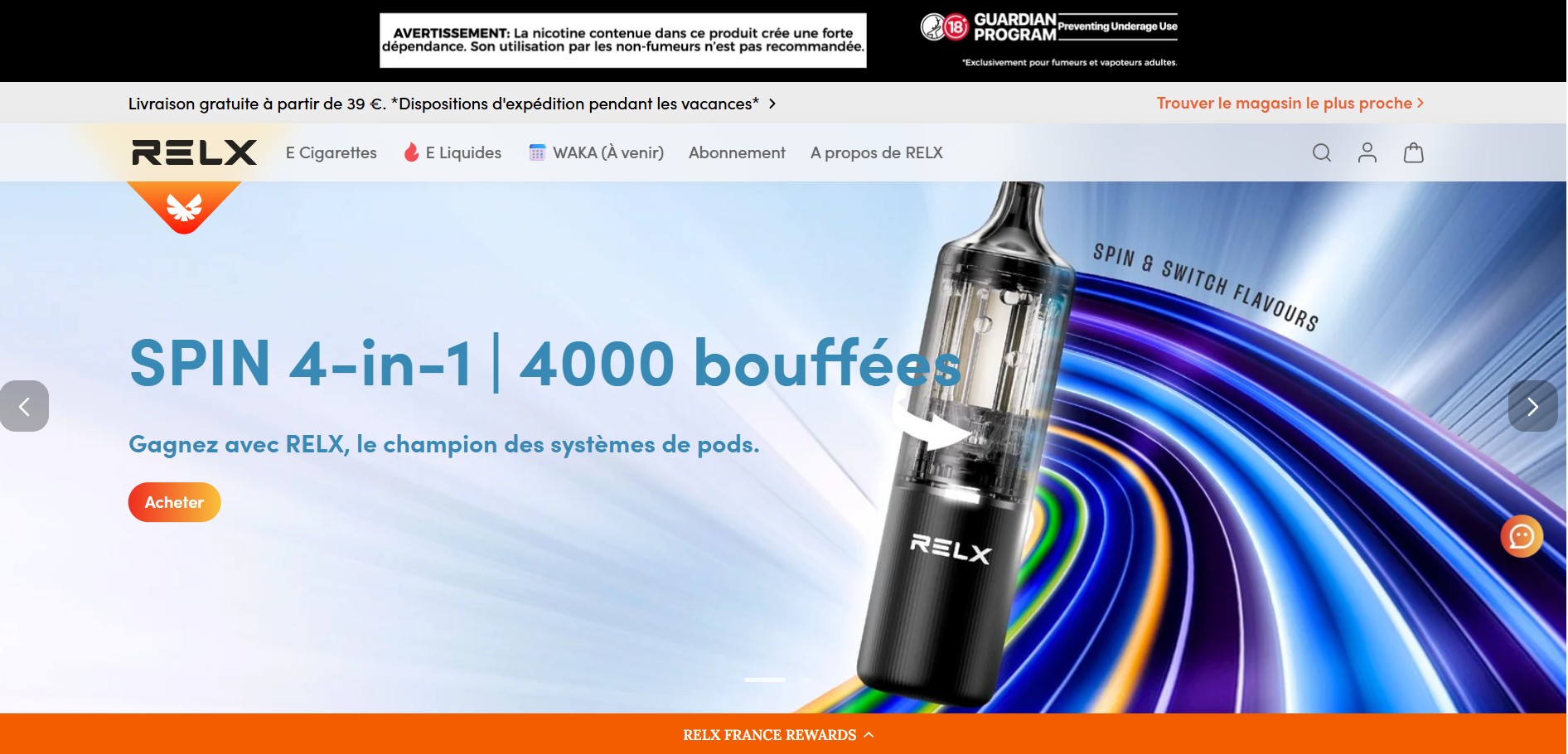 Programme d'affiliation Relx