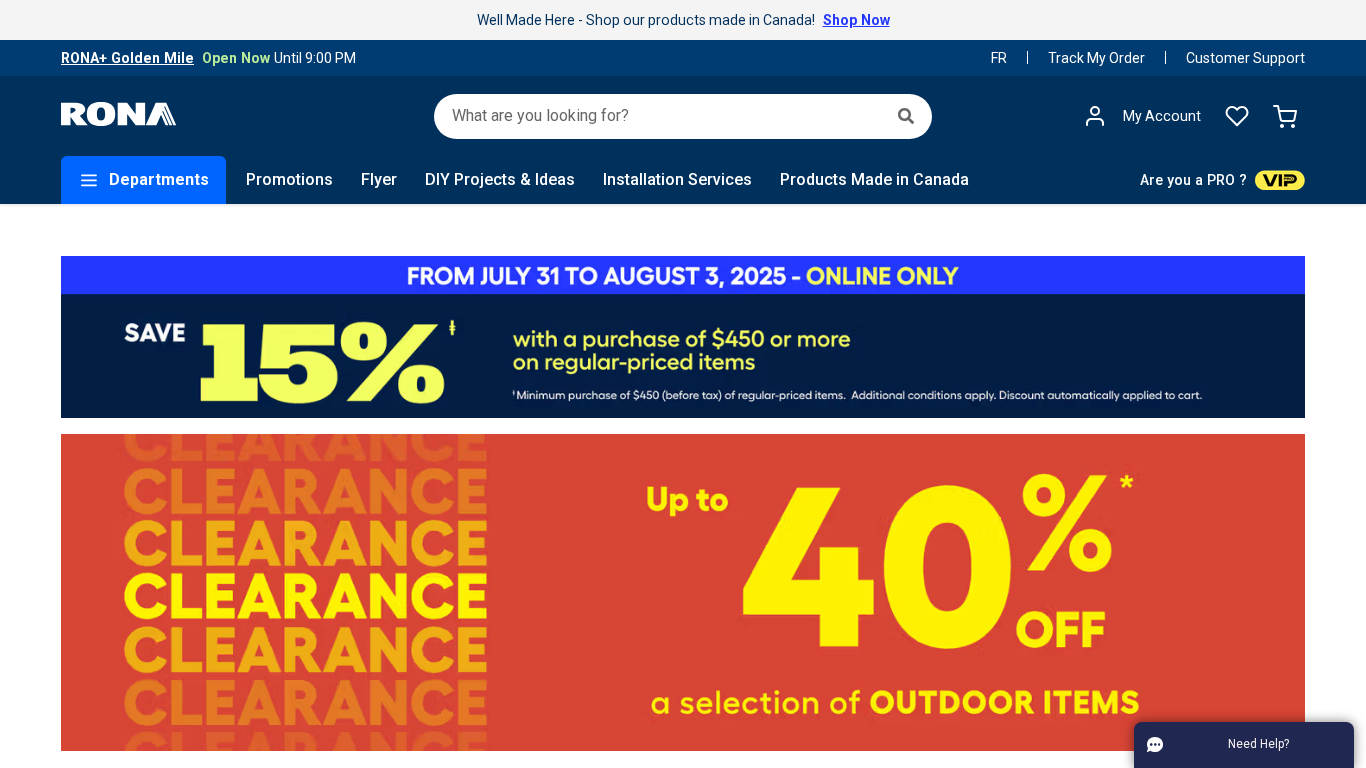 Programme d'affiliation RONA