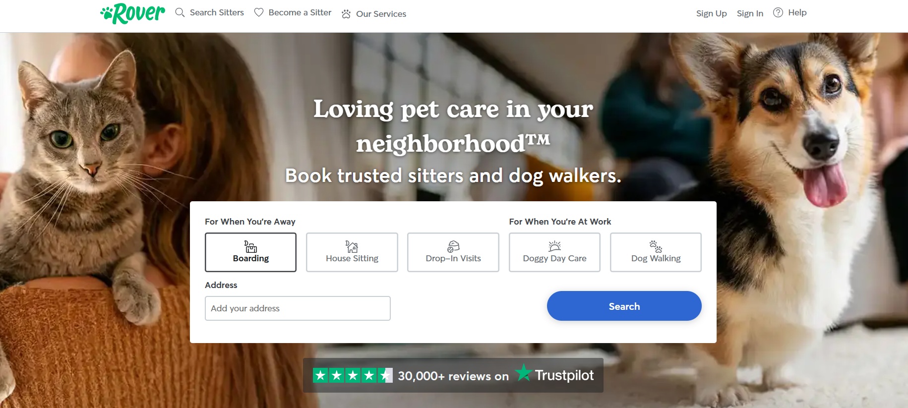 Programme d'affiliation Rover.com