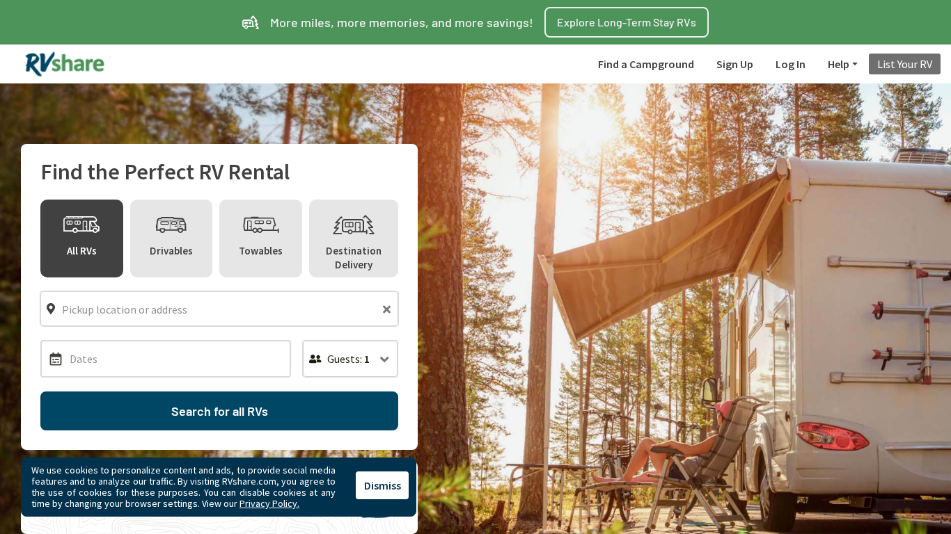 Programme d'affiliation RVshare