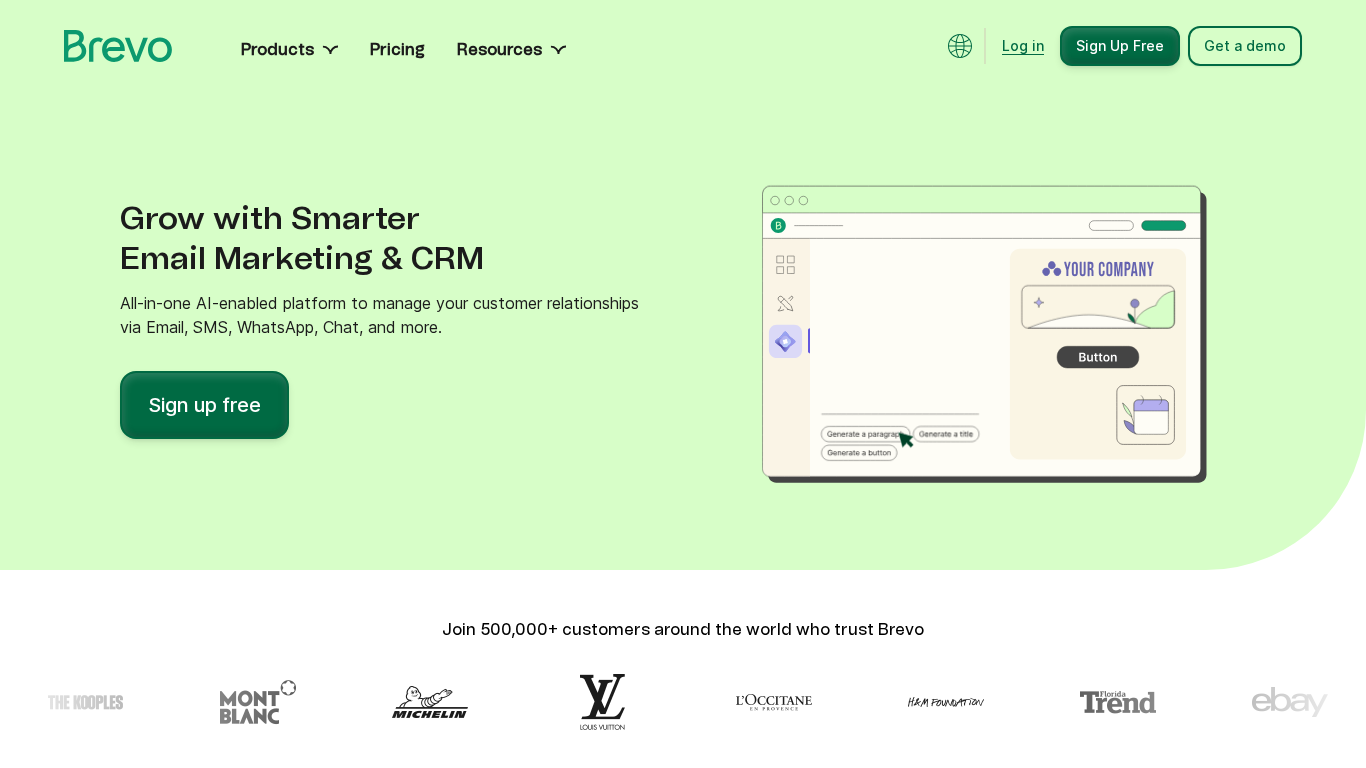 Programme d'affiliation Sendinblue