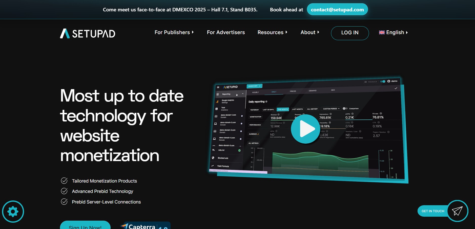 Programme d'affiliation Setupad