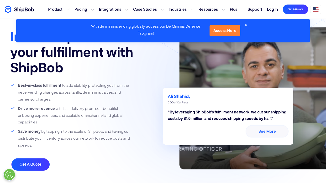 Programme d'affiliation ShipBob