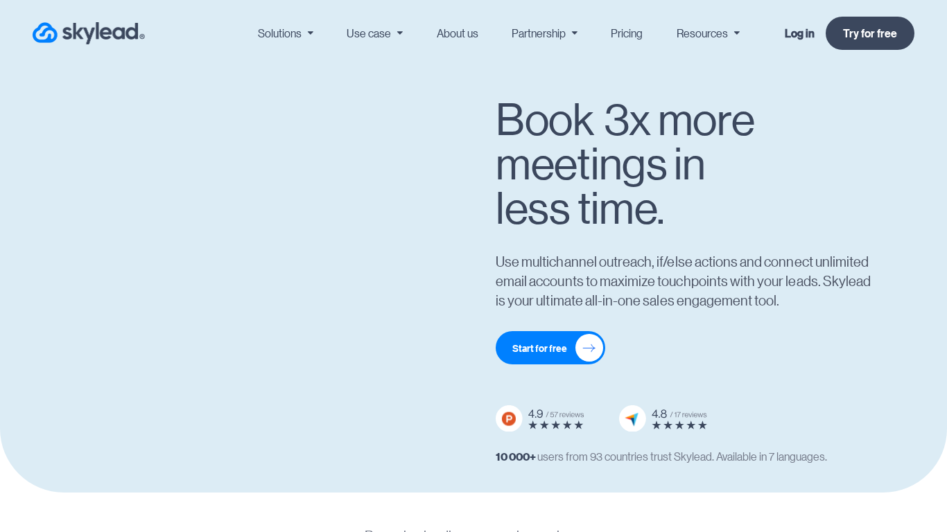 Programme d'affiliation SkyLead