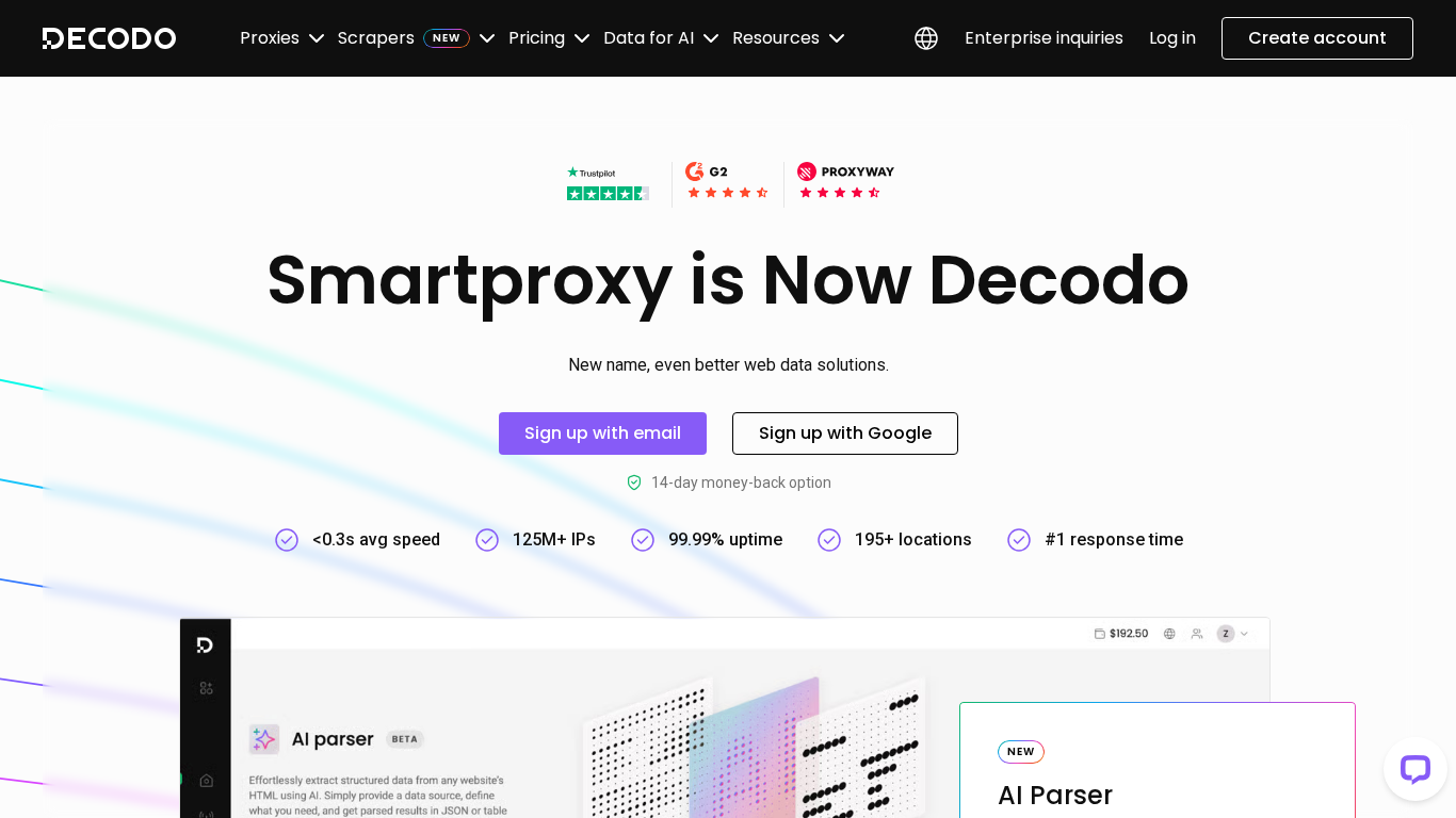 Programme d'affiliation Smartproxy