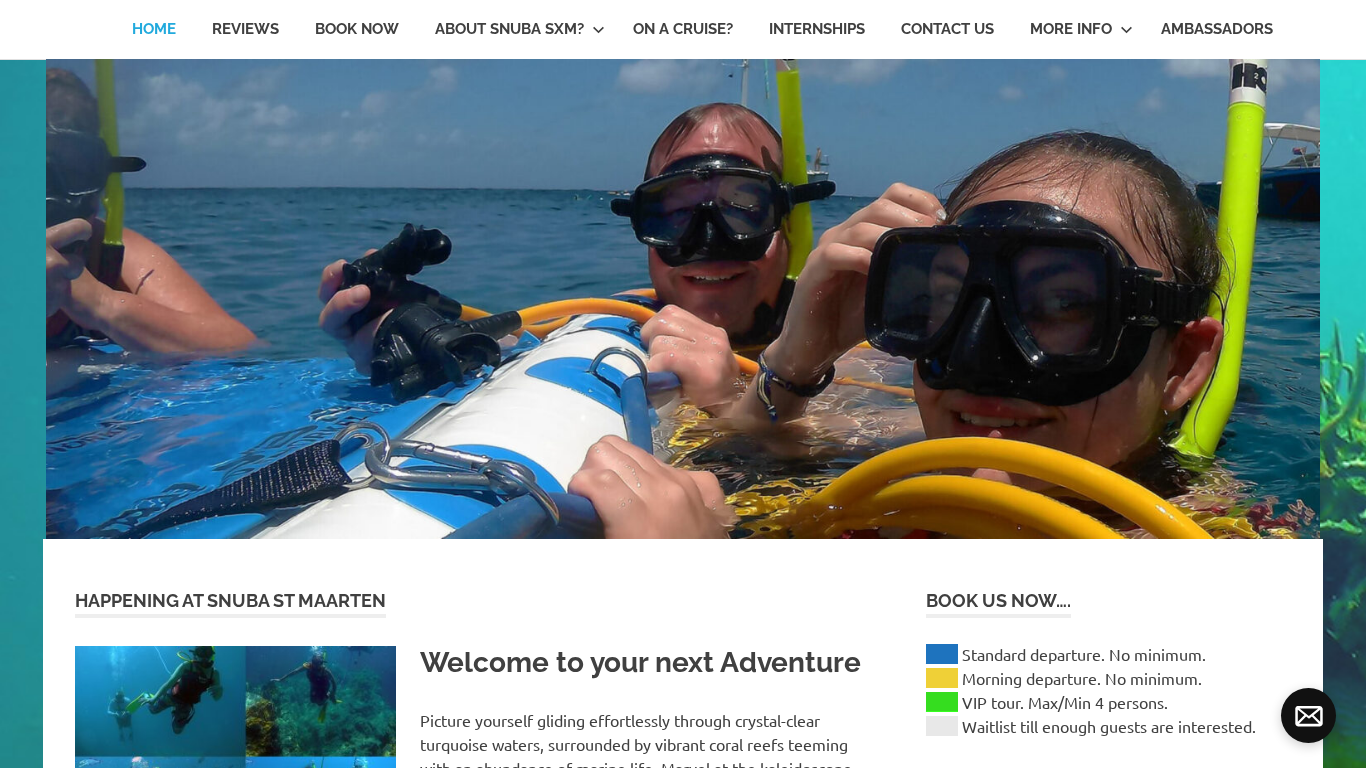 Programme d'affiliation SNUBA SXM