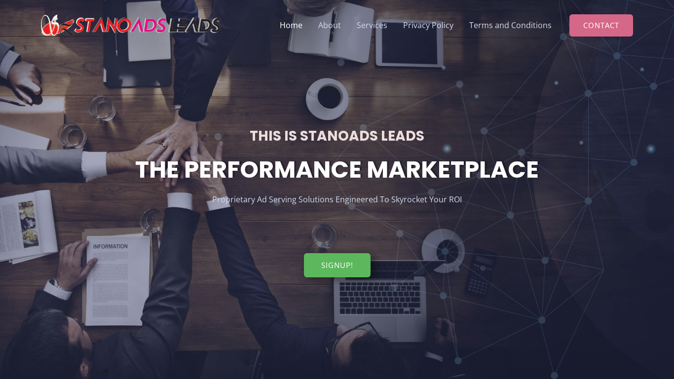 Programme d'affiliation Stanoads Leads