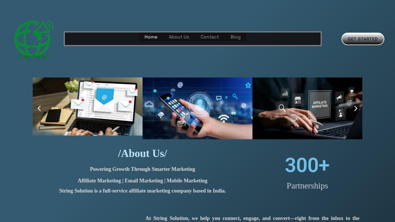 Programme d'affiliation Stringsolution