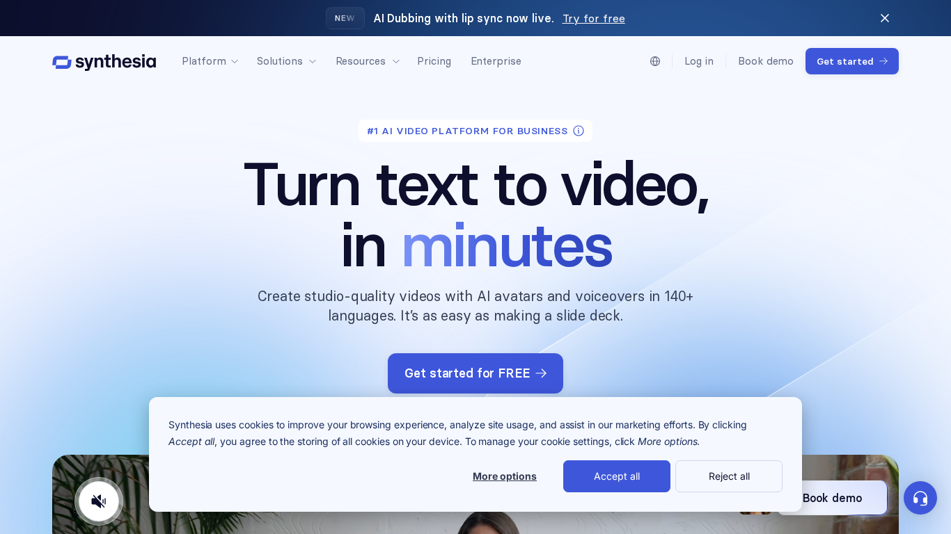 Programme d'affiliation Synthesia