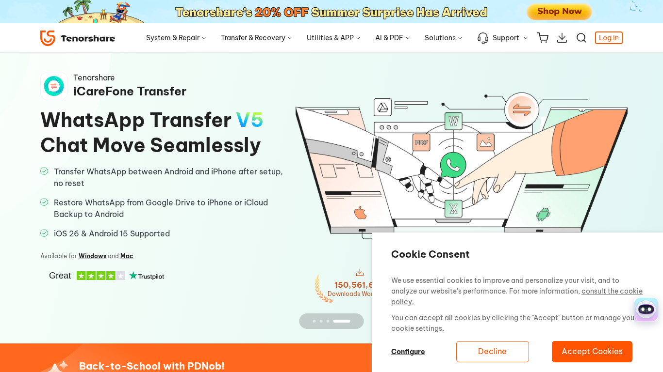 Programme d'affiliation Tenorshare