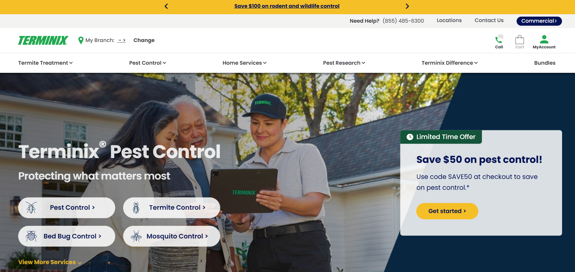 Programme d'affiliation Terminix