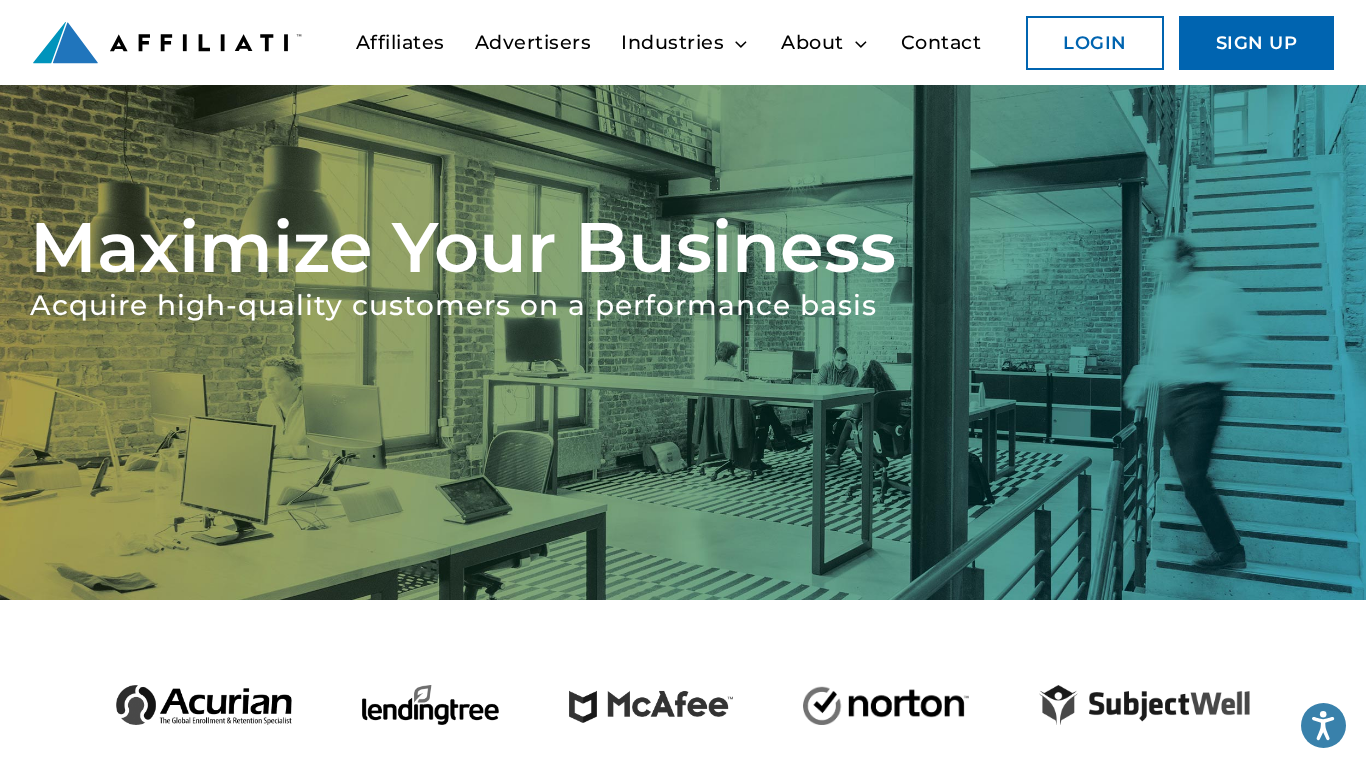 Programme d'affiliation The Affiliati Network