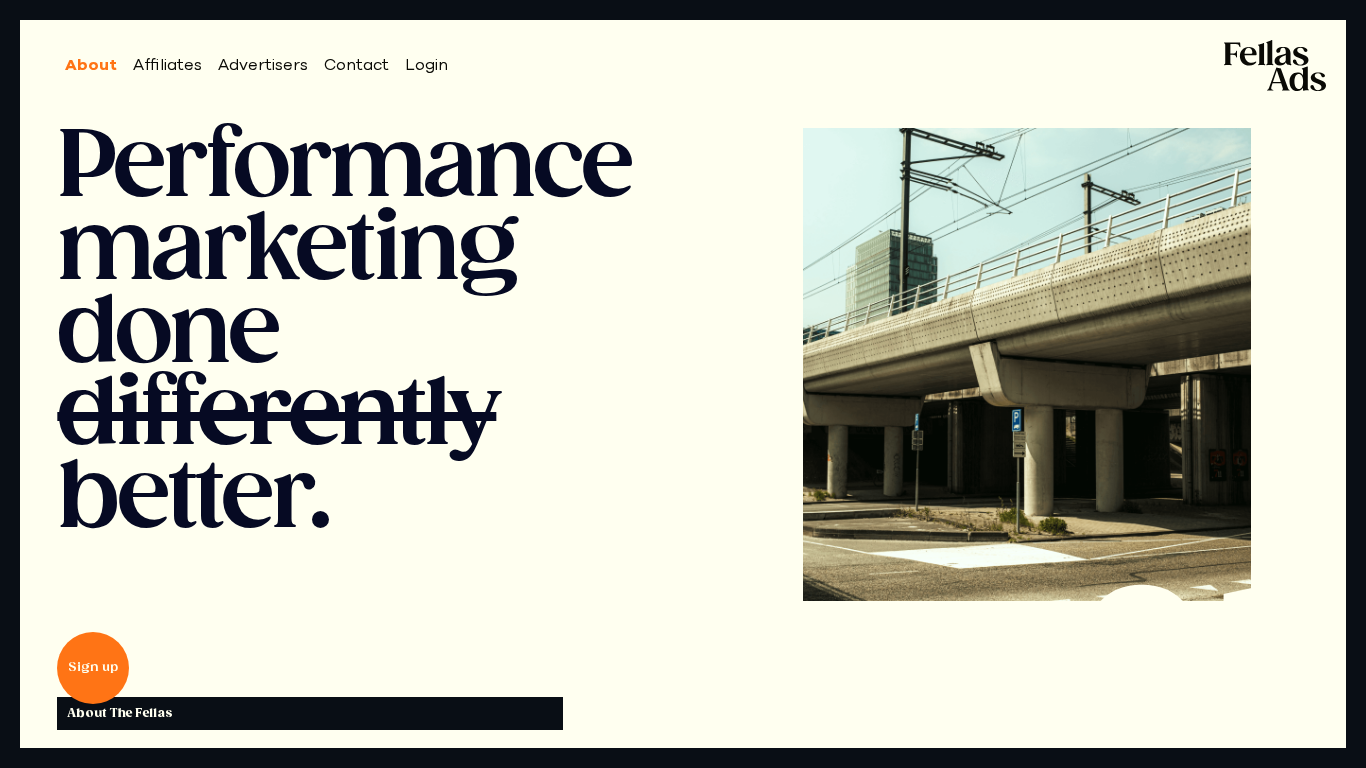 Programme d'affiliation The Fellas Ads