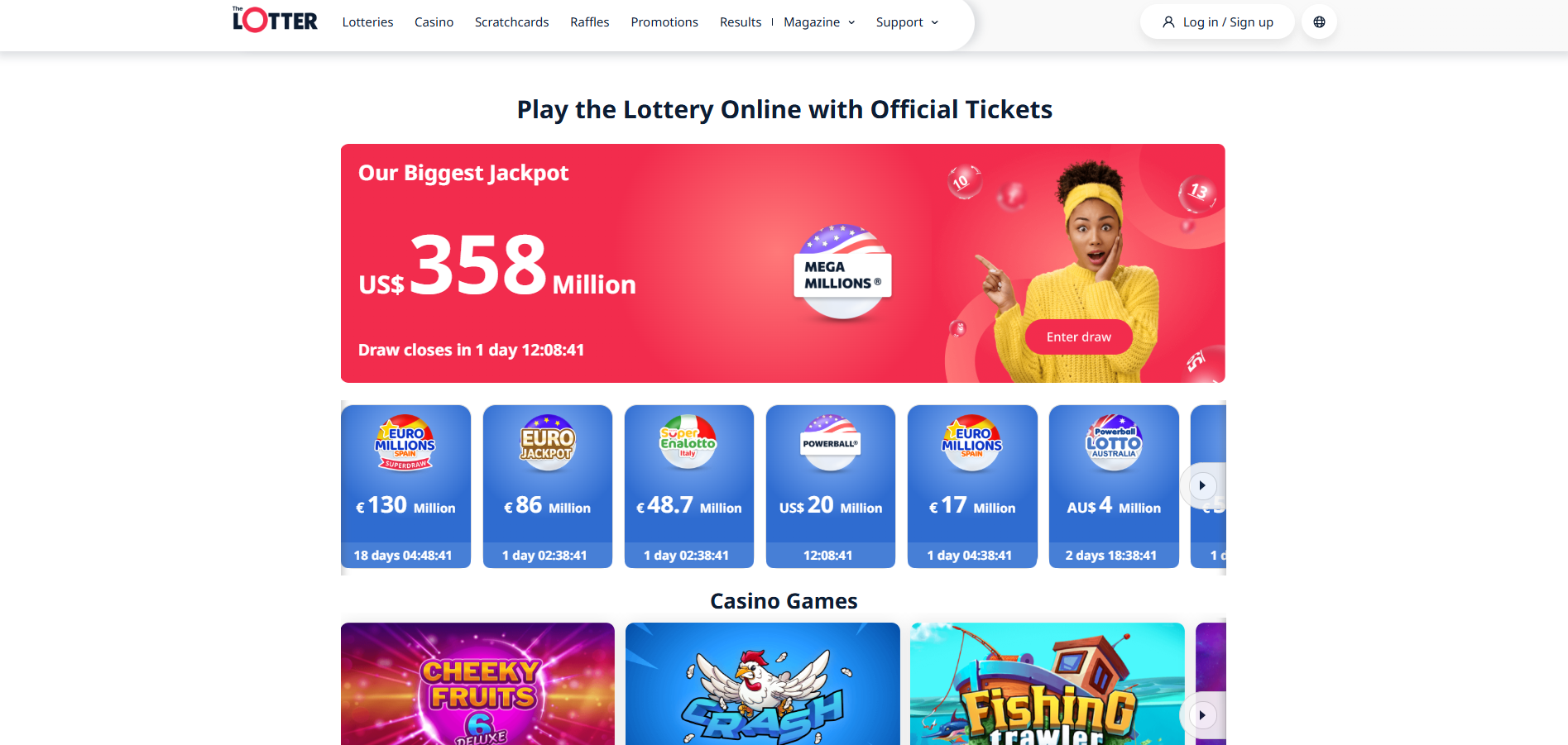 Programme d'affiliation The Lotter