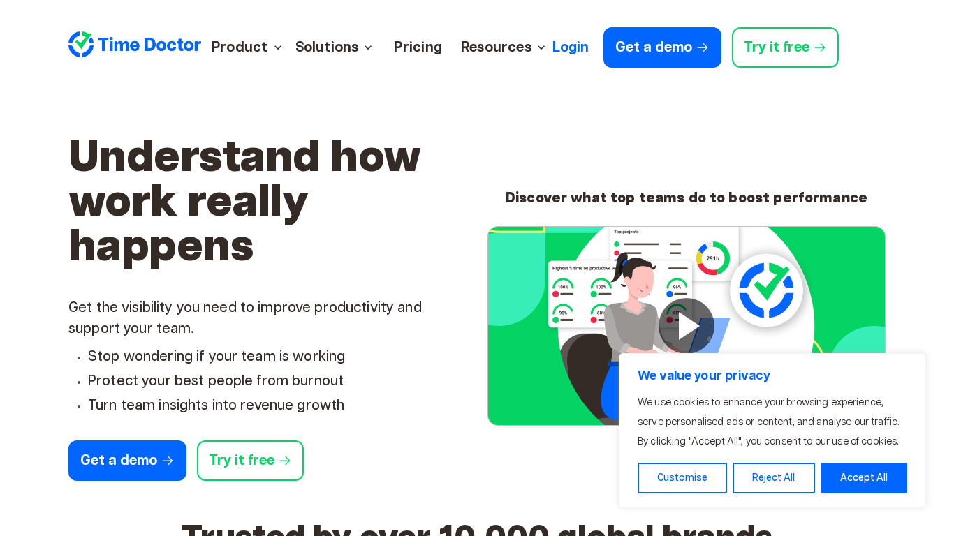 Programme d'affiliation Time Doctor