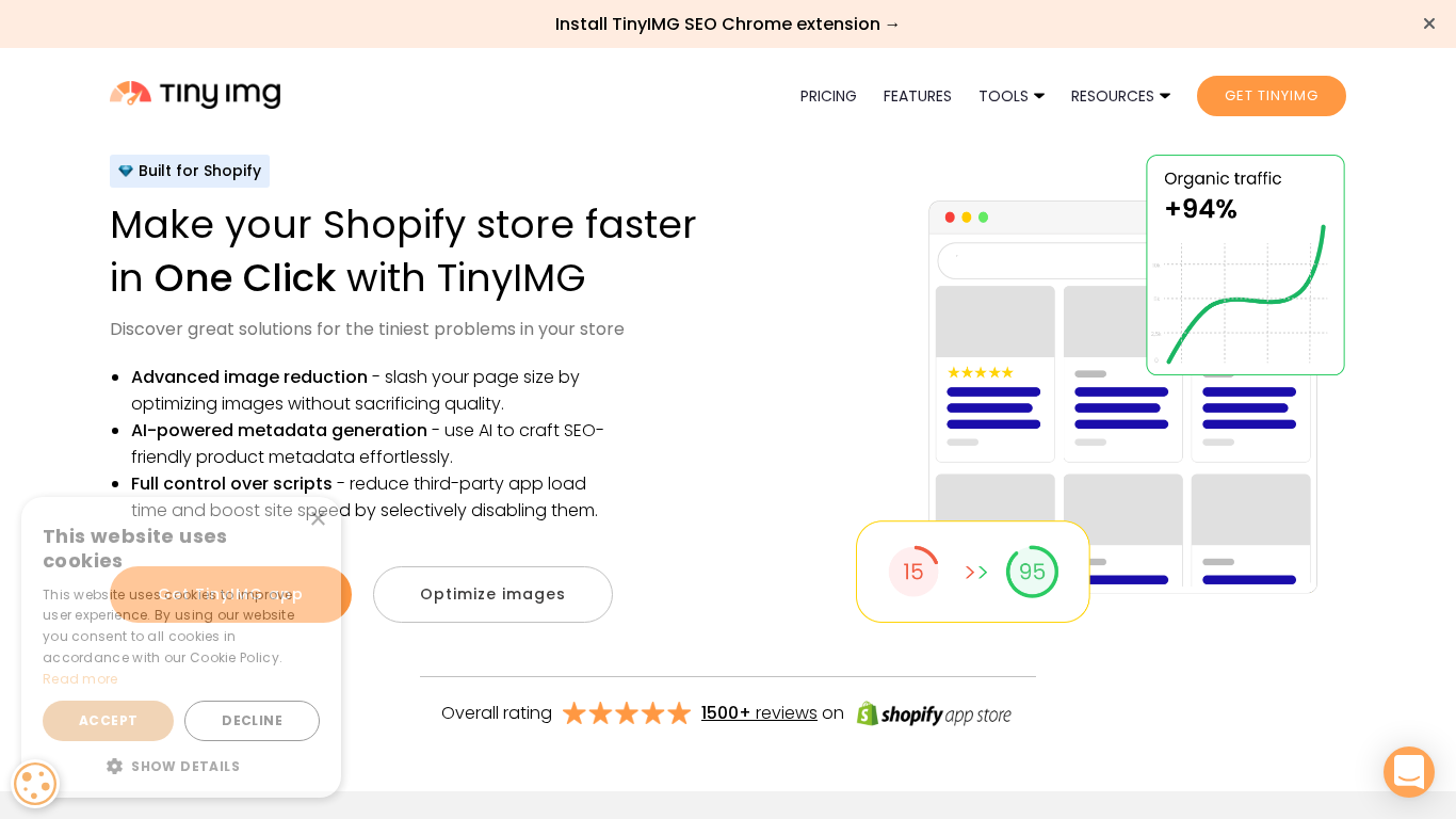 Programme d'affiliation TinyIMG