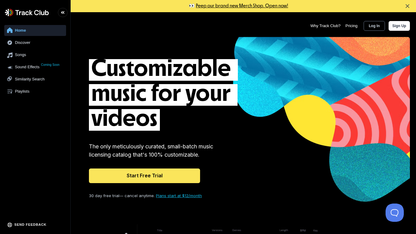 Programme d'affiliation Track Club