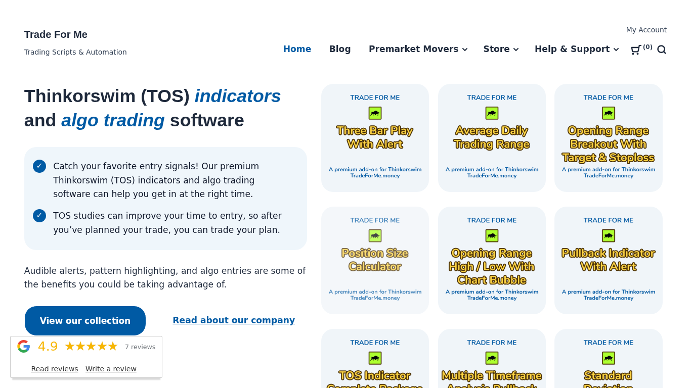 Programme d'affiliation TradeForMe