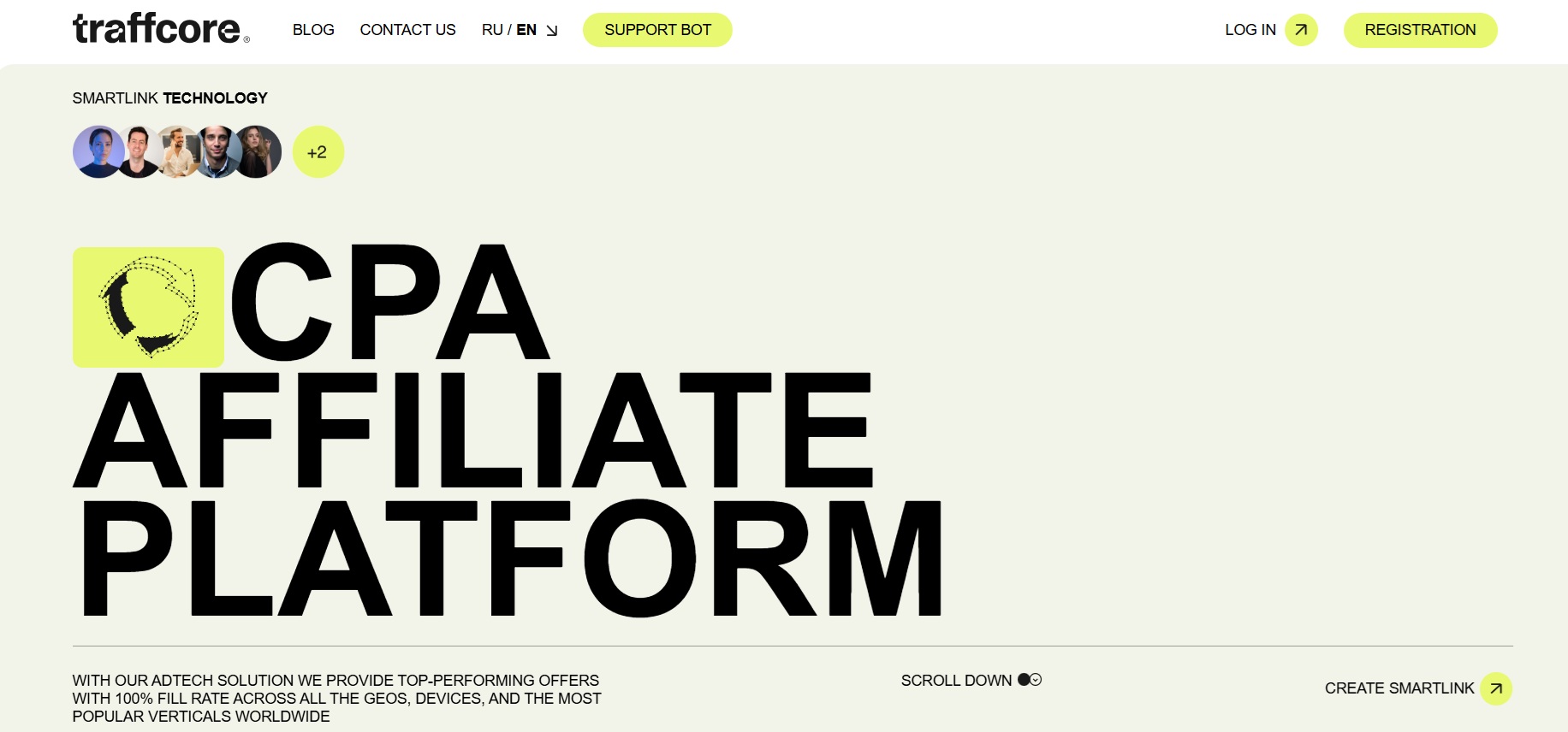 Programme d'affiliation TraffCore