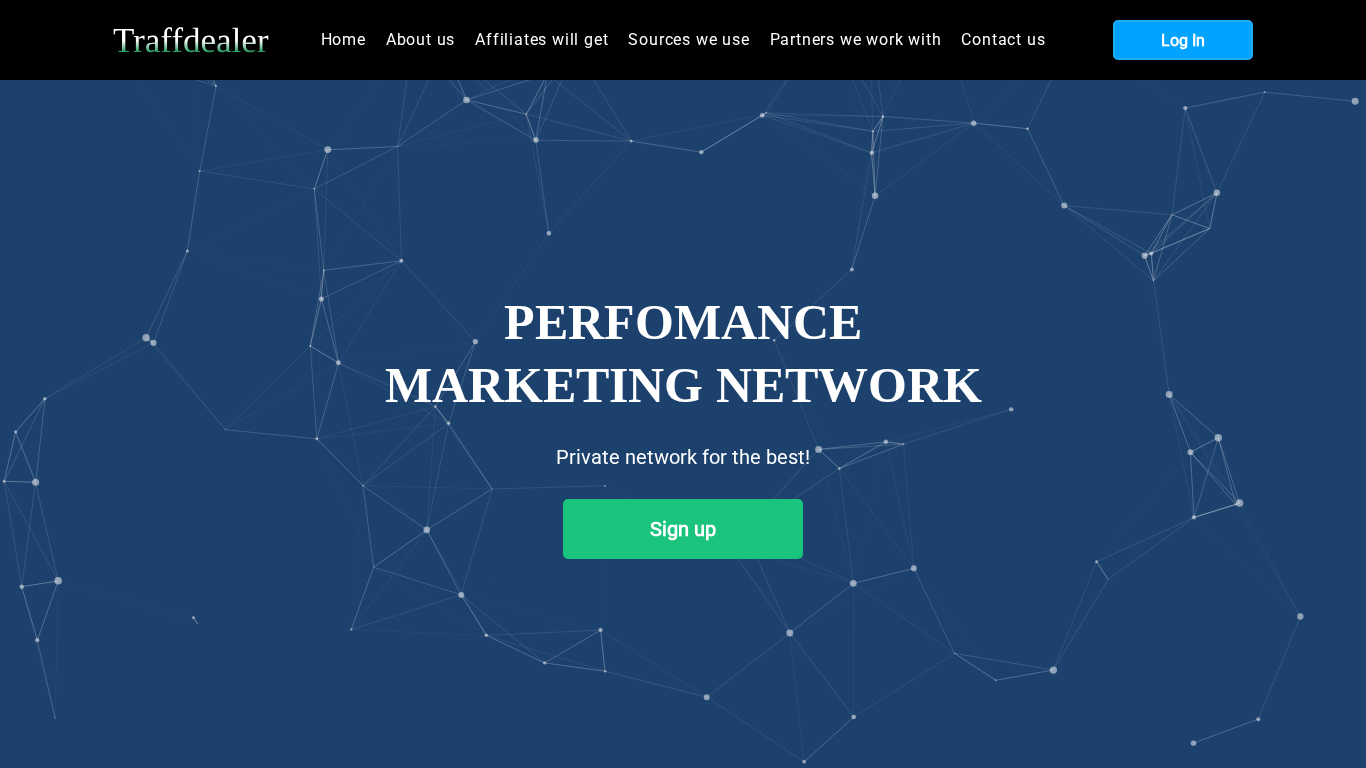 Programme d'affiliation Traffdealer