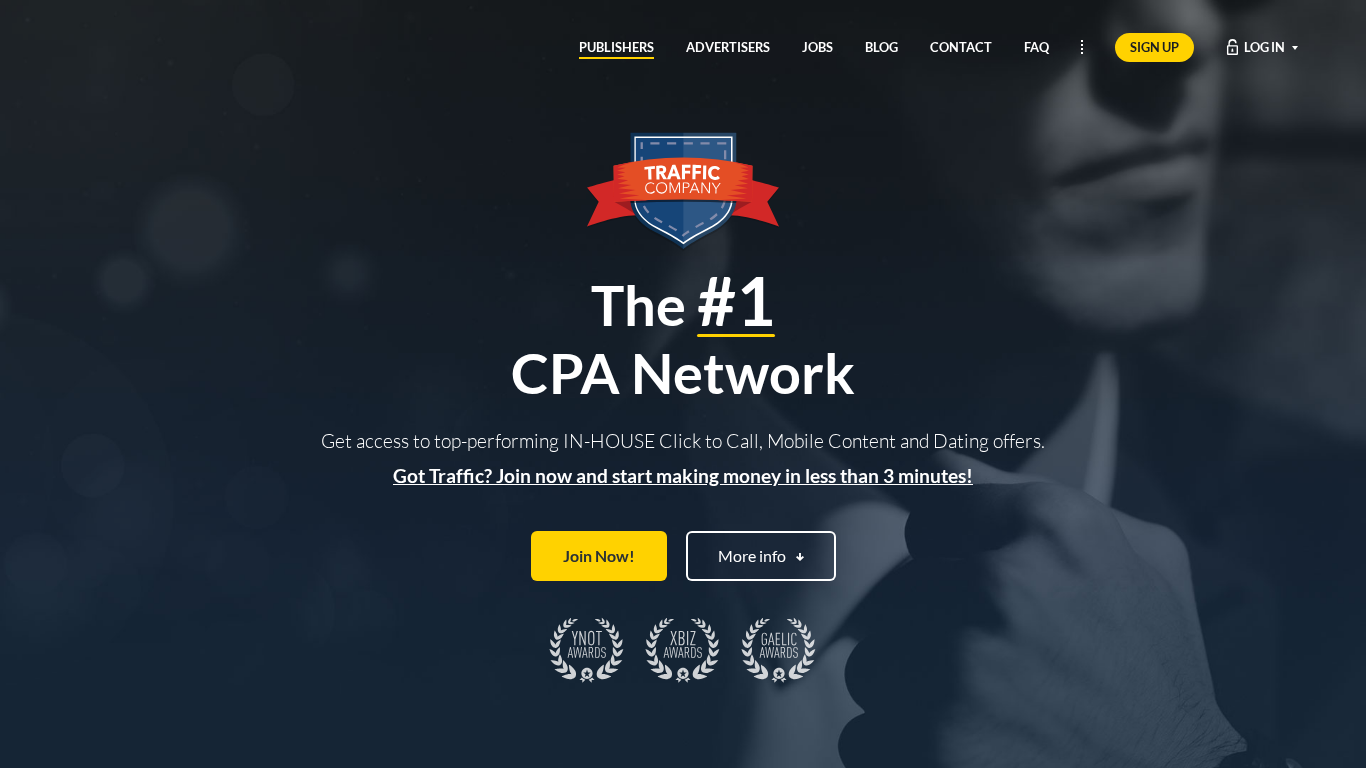 Programme d'affiliation Traffic Company