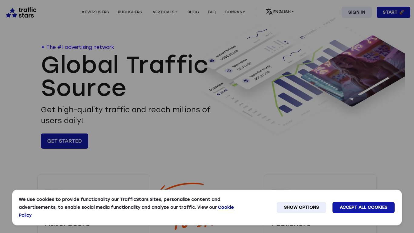 Programme d'affiliation TrafficStars