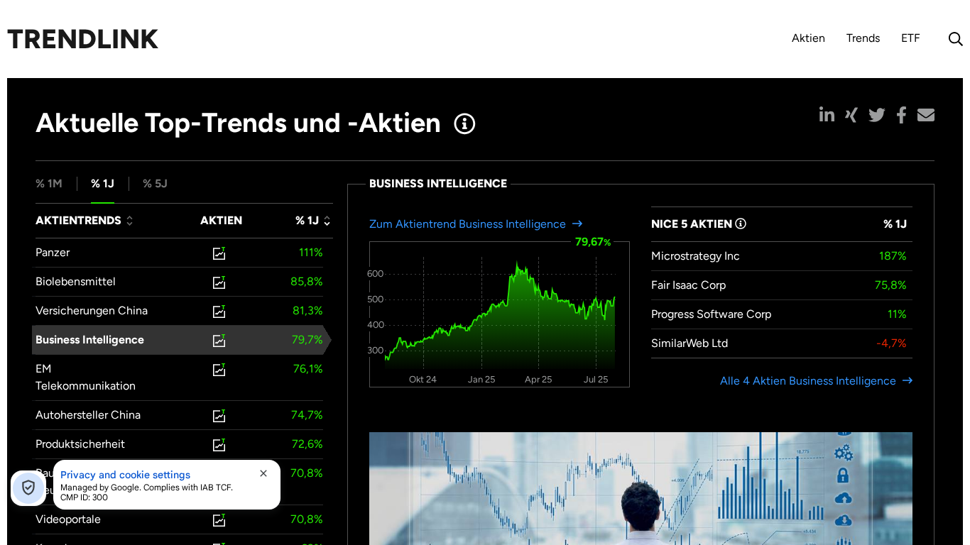 Programme d'affiliation Trendlink